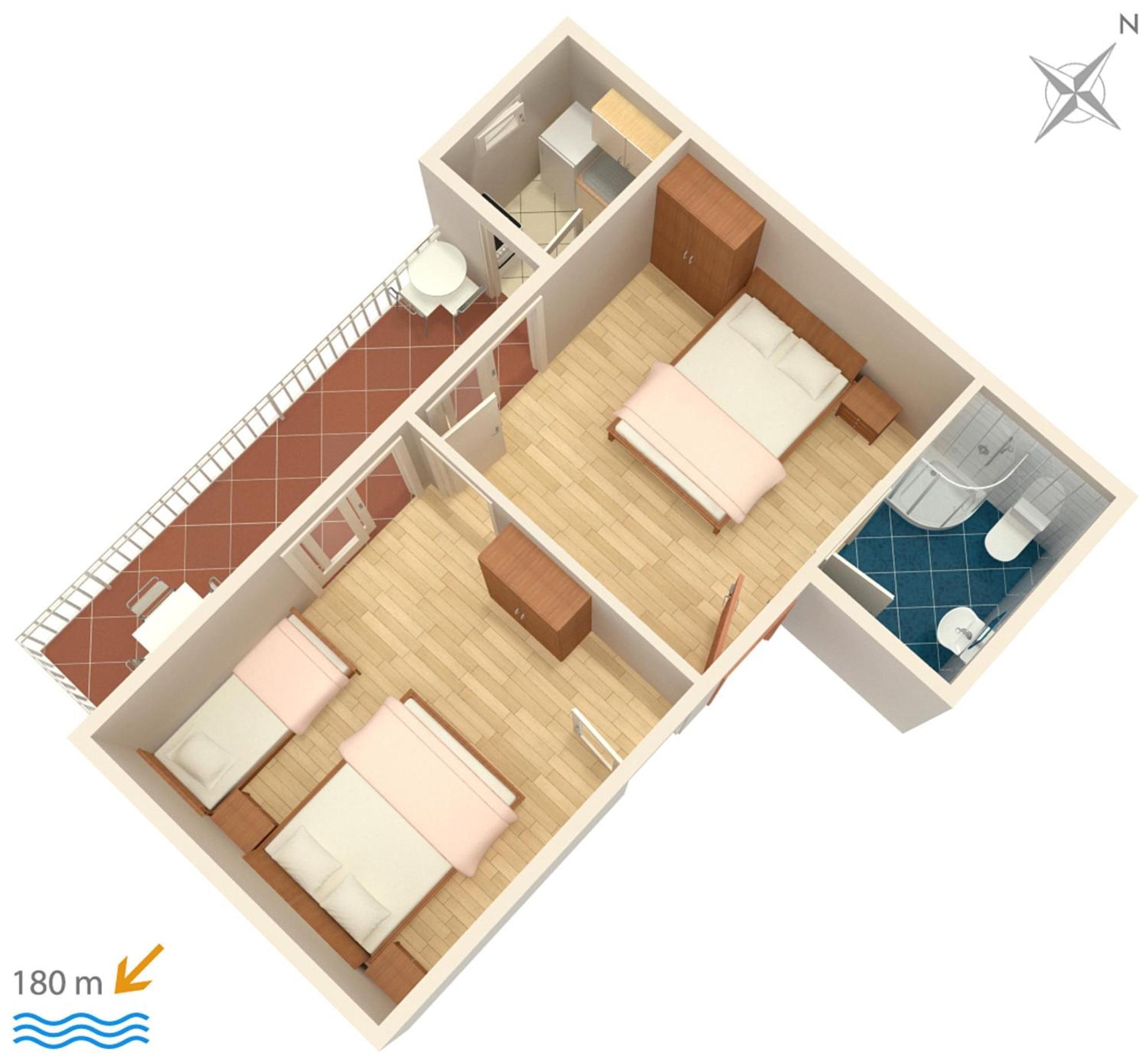 Apartments By The Sea Podaca, Makarska - 4734 Ngoại thất bức ảnh