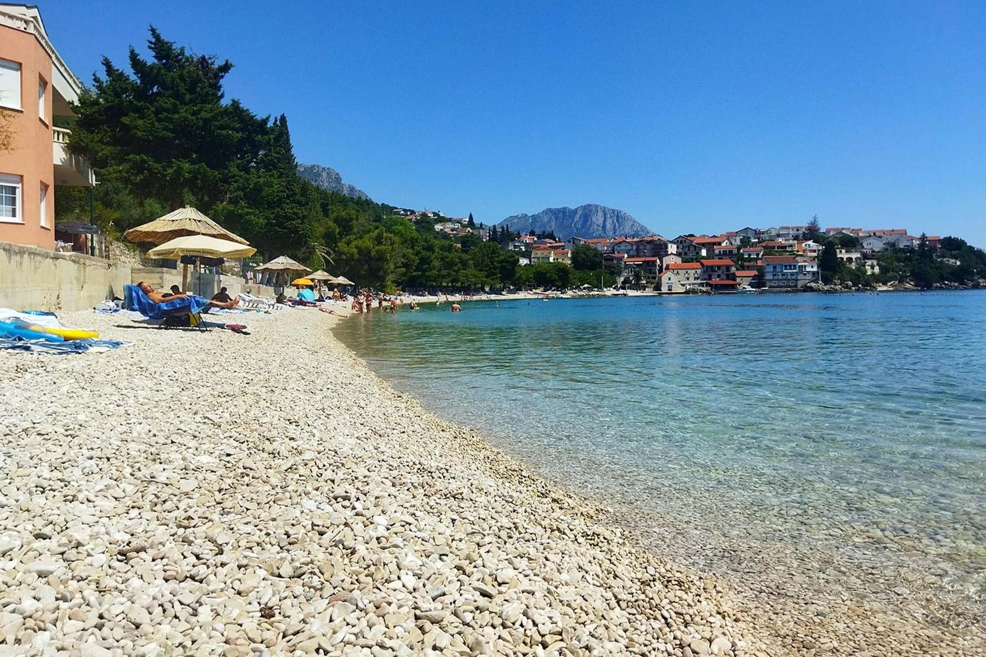 Apartments By The Sea Podaca, Makarska - 4734 Ngoại thất bức ảnh